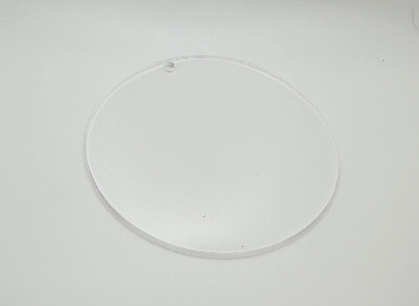 Round Ornament With Hole - 20 Pack