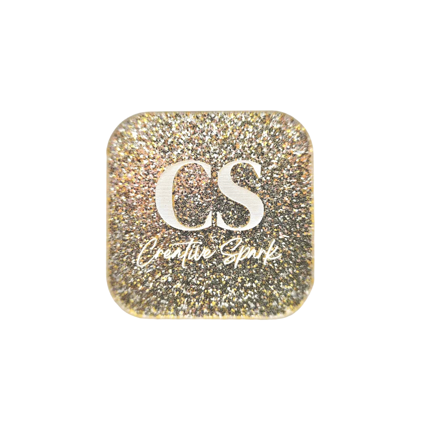 Golden Glitz Glitter Acrylic