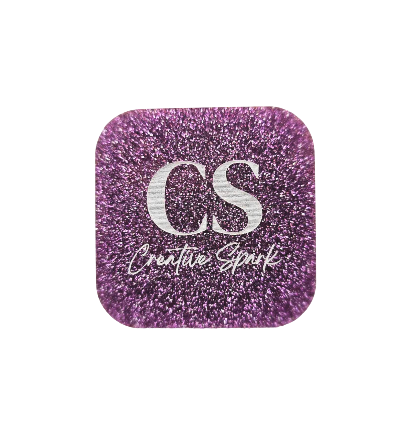 Amethyst Glitter Acrylic