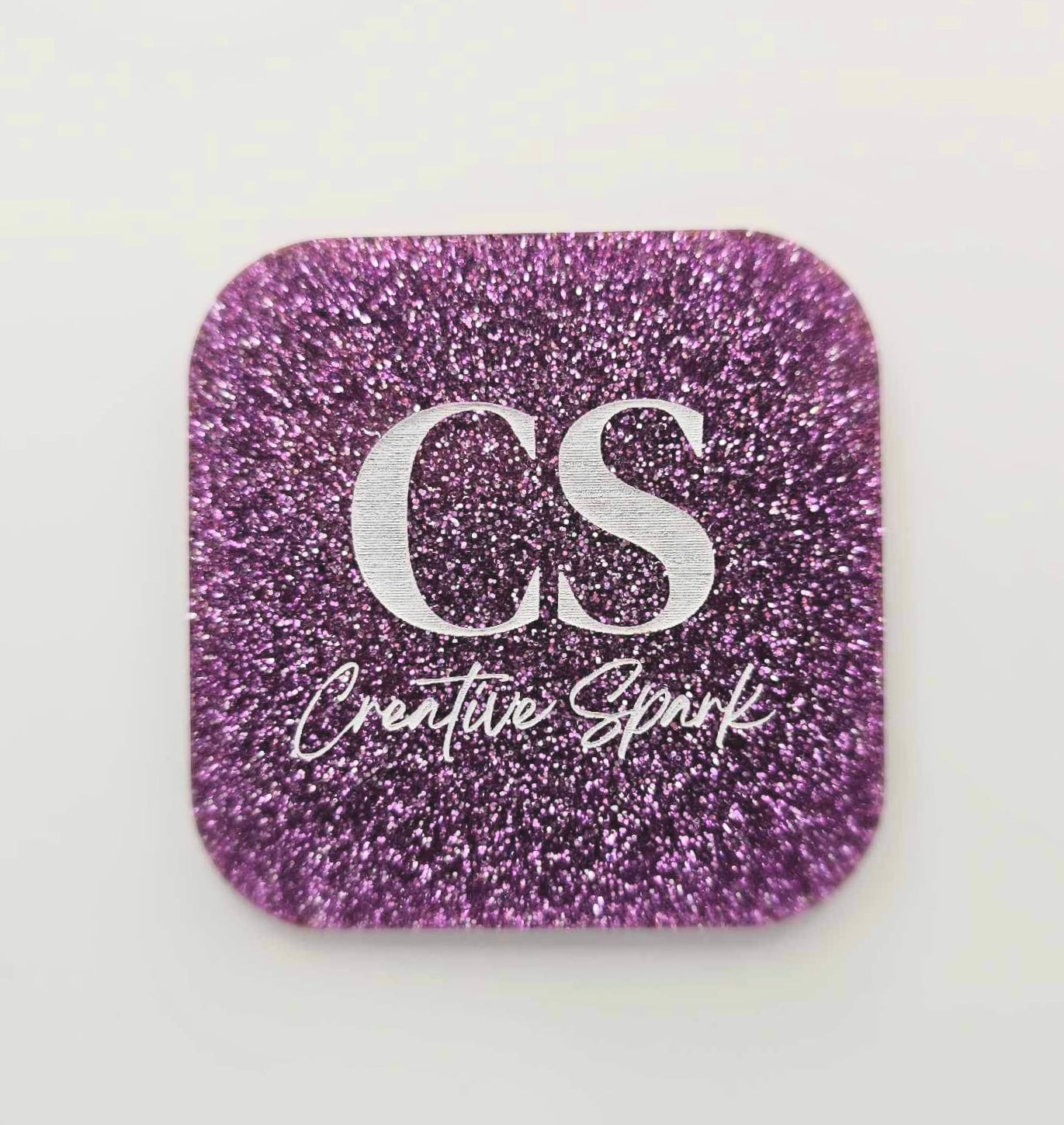 Amethyst Glitter Acrylic